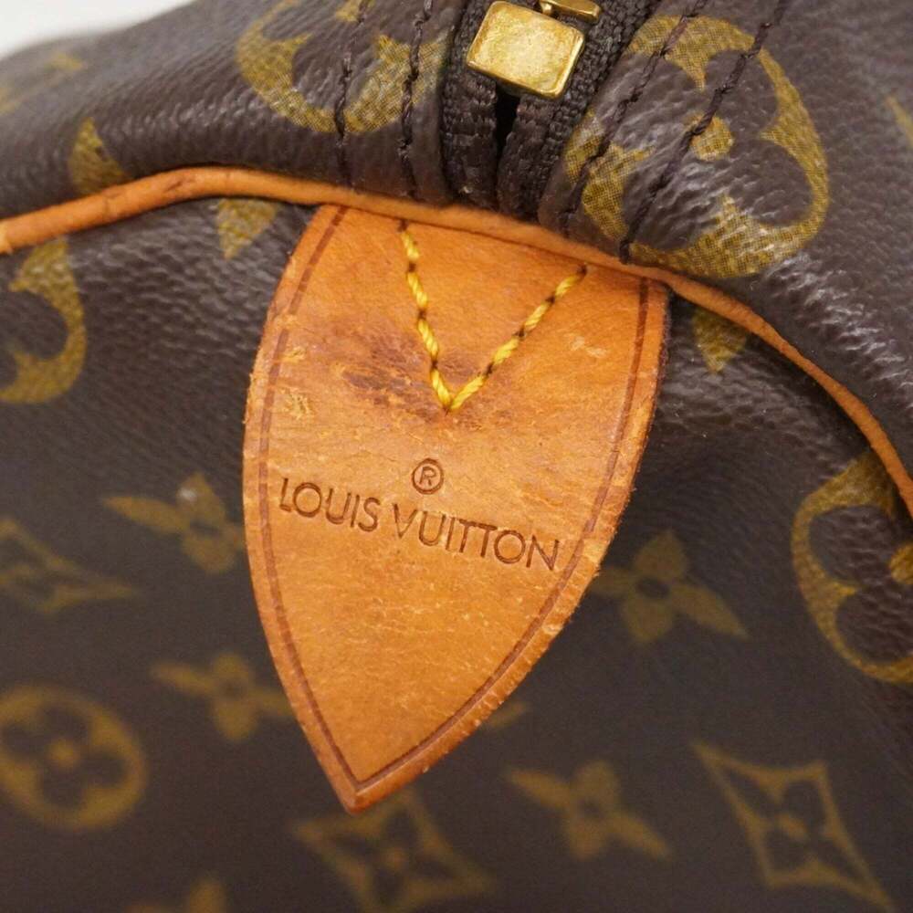 LOUIS VUITTON Brown Monogram Keepall 50 Boston Bag - Picture 5 of 15